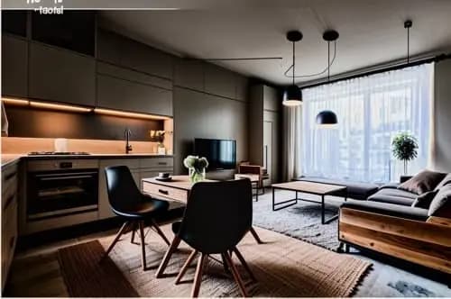 Living and dining area – AI idea