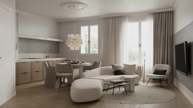 Empty apartment – AI idea